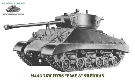 The Sherman M4A3 76W: The tank that would grow into the ultimate ...