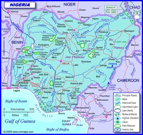 Nigeria Rivers Map | Workplace safety tips, Map, Nigeria