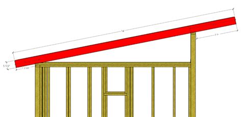 How to Build a Lean To Shed Roof (Lean to Shed Roof Installation and Framing) | AT Improvements ...