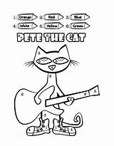 Pete The Cat Coloring Pages Free Printable PDF sketch template