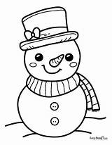 Printable Snowman Coloring Pages  Lots Of Free Sheets Easy Peasy And Fun sketch template