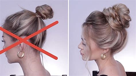 THIS MESSY BUN TUTORIAL WILL CHANGE YOUR LIFE - YouTube