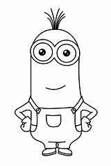 Minion Coloring Pages To Print sketch template