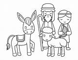 Printable Shepherd Coloring Page sketch template