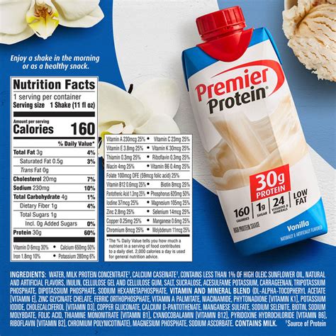 Premier Protein High Protein Shake, Vanilla (11 fl. oz., 15 pk.)