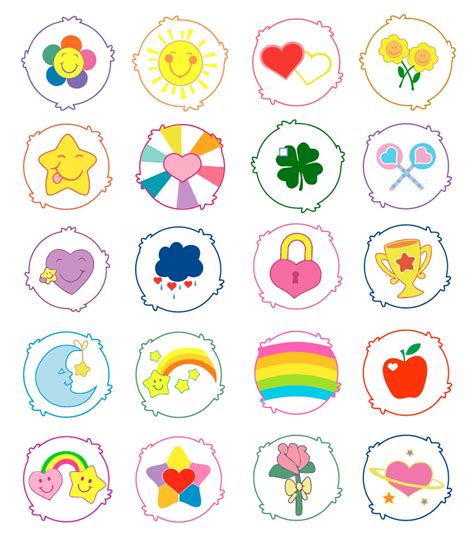 Carebears svg 2 | Etsy