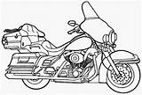 Coloring Pages Motorcycle Free And Printable sketch template