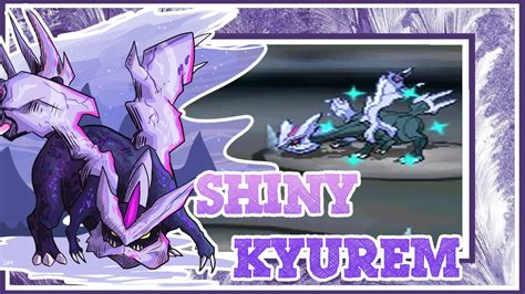 [4000 Sub Special!!] LIVE!! Shiny Kyurem on Pokemon White 2 after 805 SRs!! + Shiny White Kyurem ...