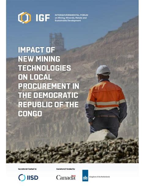 Impact of New Mining Technologies on Local Procurement in the ...