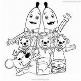 26 Best Ideas For coloring  Bananas In Pyjamas Coloring Pages To Print sketch template