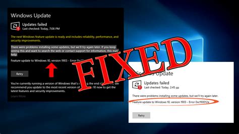 Latest Windows 10 Update Problems and Solution