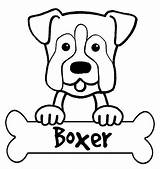 boxer Puppy coloring pages  Dog page sketch template