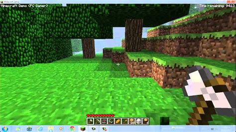 Minecraft Survival 1 - Minecraft Pc Gamer (demo) - YouTube