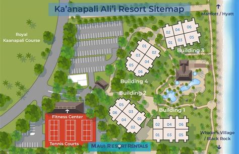 Kaanapali Alii Property Map · PROPDCRO