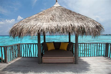 Sun Shelter Hut on Gili Lankanfushi, Maldives. - FROTHERS GALLERY