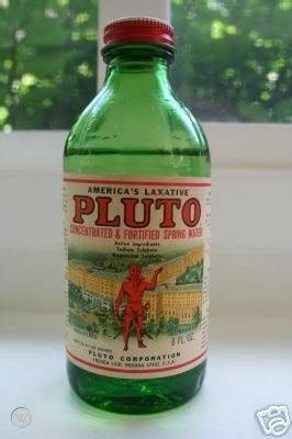 PLUTO WATER BOTTLE - 8 oz - VERY CLOSE TO PERFECT!!! | #27194050