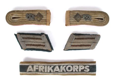 1939-1945 German Third Reich, Afrika Korps uniform insignia. at Whyte's Auctions | Whyte's ...