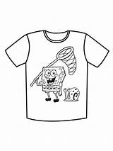 T shirt coloring pages sketch template