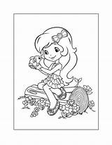 Strawberry Shortcake Coloring Pages sketch template