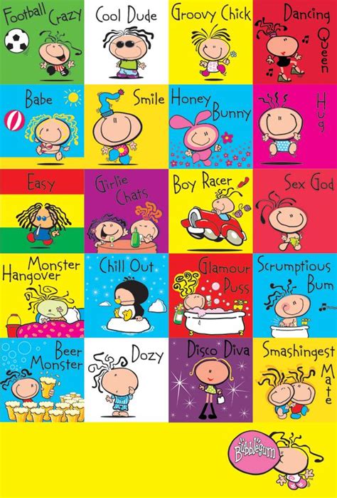 Bubblegum Club Characters! | cute | Pinterest | Nostalgia, Childhood ...