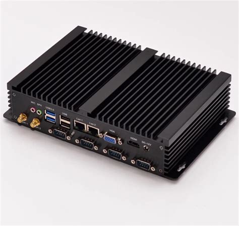 2017 latest Industrial Fanless Mini PC Computer with Intel Celeron ...