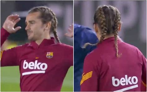 Watch: Antoine Griezmann debuts daring new hairstyle against Real Sociedad - Football España