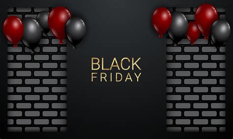 Black Friday Background. Good for Banner or Poster. 6333381 Vector Art ...