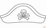 Pirate Hat coloring Page  Free Printable Coloring Pages sketch template