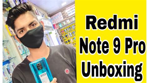 redmi note 9pro Unboxing video/ Blue Colour|mi note 9 Pro Max/ - YouTube