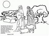 Abraham And Lot Coloring Pages  Free Printable sketch template