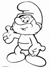Printable Smurf Coloring Pages For Kids sketch template