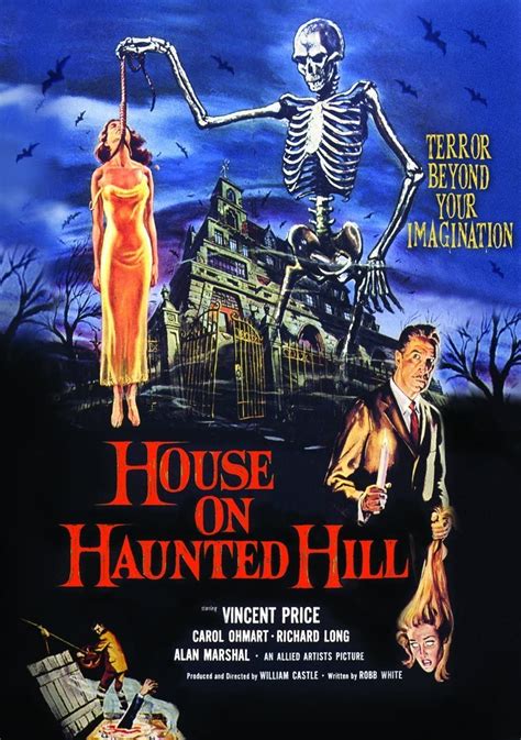 House On Haunted Hill (1959) (UK PAL Region 0): Amazon.ca: Vincent Price: DVD