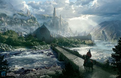 ArtStation - Epic Fantasy Landscape Concept