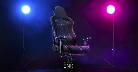 All-Day Comfort Gaming Chair - Razer Enki Black | Razer Singapore