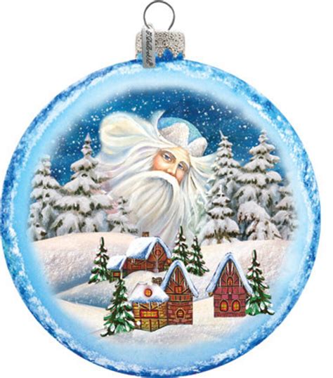 Holiday Ornaments christmas Magic Ornament Hand-painted Classic Vintage Holiday Ornament 744-013 ...