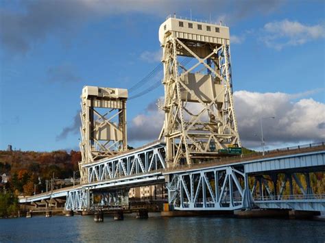 Houghton Hancock Bridge (Portage Lake Lift Bridge) - HistoricBridges.org