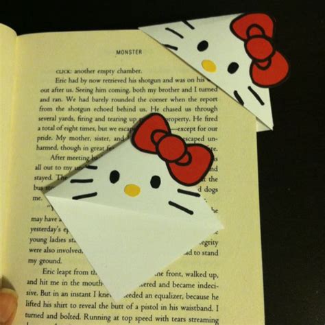 Hello Kitty bookmarks! :) Hello Kitty Book, Diy Hello Kitty, Hello Kitty Drawing, Hello Kitty ...