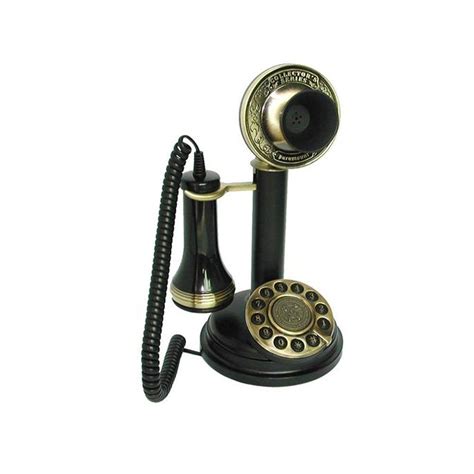 Paramount Analog Corded 1909 Chicago Replication Stick Phone with Faux ...