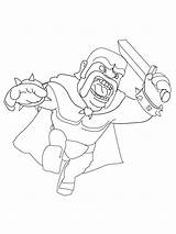 Clash Royale coloring Pages sketch template