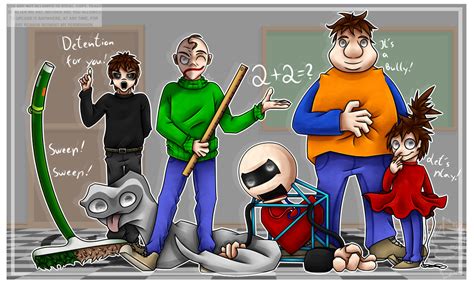 Baldis basics by Infanio on DeviantArt