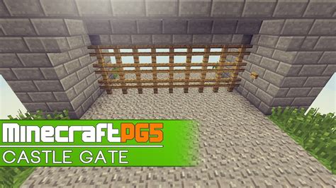 Wood Work Fence Gate Design Minecraft PDF Plans