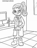 Arzt Berufe Zum Malvorlage Ausmalbild Ausmalen Kittel Kostenlose Schule  sketch template