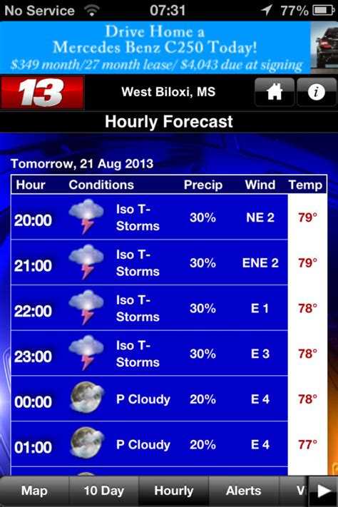 WLOX Weather app review: accurate and reliable weather forecasting - appPicker