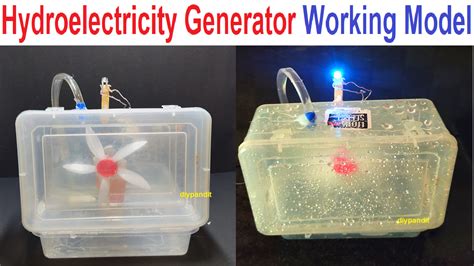 hydroelectric generator working model for science exhibition with ...