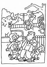 Coloring Page Visiting The zoo  Free Printables Img 6481 sketch template