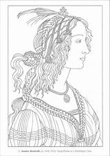 Art Masterpieces Coloring Pages sketch template