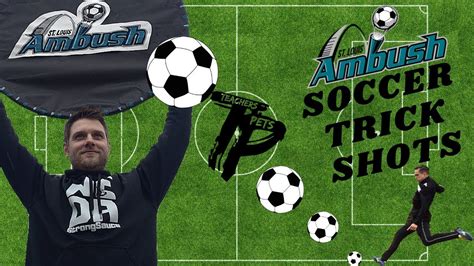 Soccer Trick Shots with the St. Louis Ambush - YouTube