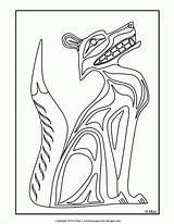 Northwest Coast Indians Coloring Pages Coloring sketch template