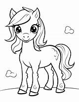 50 Horse Coloring Pages Printable Cute Sheets sketch template