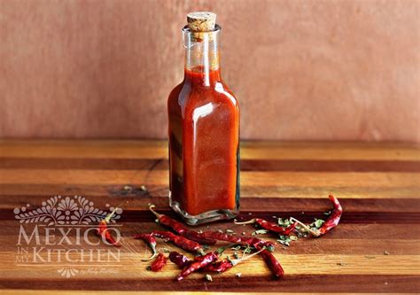 Homemade Red Hot Sauce - Mexico In My Kitchen